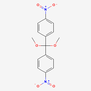 1,1'-(Dimethoxymethylene)bis(4-nitrobenzene)