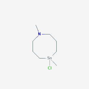 5-Chloro-1,5-dimethyl-1,5-azastannocane