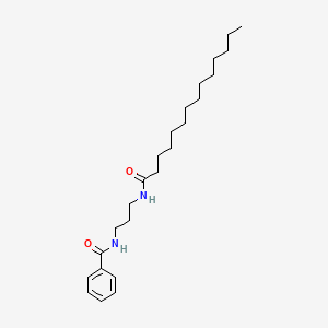 N-[3-(Tetradecanoylamino)propyl]benzamide