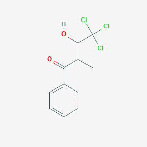 4,4,4-Trichloro-3-hydroxy-2-methyl-1-phenylbutan-1-one