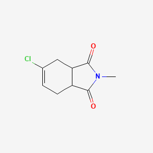 1H-Isoindole-1,3(2H)-dione, 5-chloro-3a,4,7,7a-tetrahydro-2-methyl-