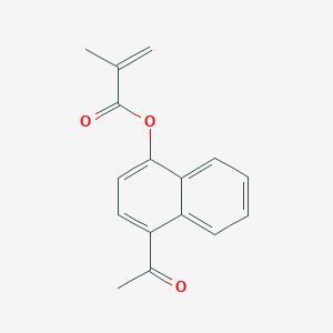 4-Acetylnaphthalen-1-yl 2-methylprop-2-enoate