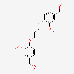 {Propane-1,3-diylbis[oxy(3-methoxy-4,1-phenylene)]}dimethanol