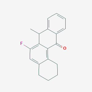 6-Fluoro-7-methyl-2,3,4,7-tetrahydrotetraphen-12(1h)-one