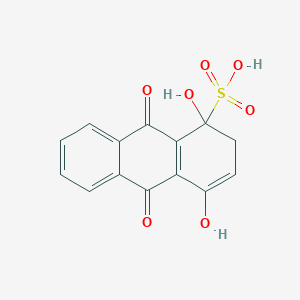 1,4-Dihydroxy-9,10-dioxo-1,2,9,10-tetrahydroanthracene-1-sulfonic acid