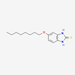 5-(Octyloxy)-1,3-dihydro-2H-benzimidazole-2-thione