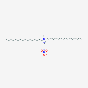 N,N-Diethyl-N-hexadecylhexadecan-1-aminium nitrate