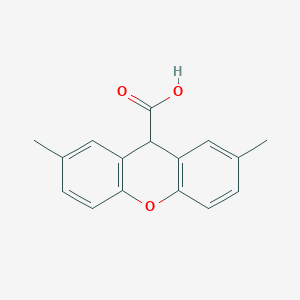 2,7-dimethyl-9H-xanthene-9-carboxylic acid