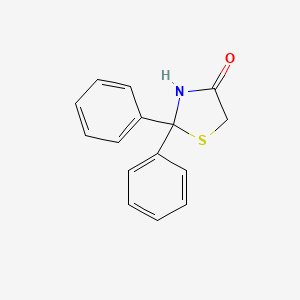 2,2-Diphenyl-1,3-thiazolidin-4-one