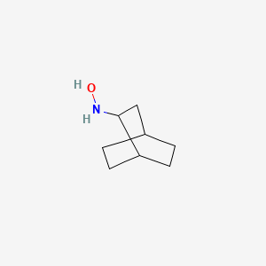 molecular formula C8H15NO B15425490 N-Hydroxybicyclo[2.2.2]octan-2-amine CAS No. 95055-07-5