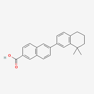 (2,2'-Binaphthalene)-6-carboxylic acid, 5',6',7',8'-tetrahydro-8',8'-dimethyl-