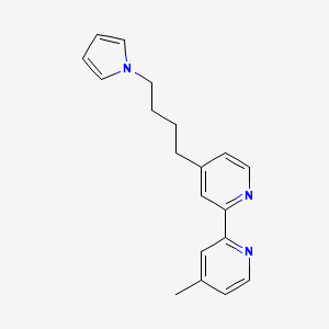 2,2'-Bipyridine, 4-methyl-4'-[4-(1H-pyrrol-1-yl)butyl]-