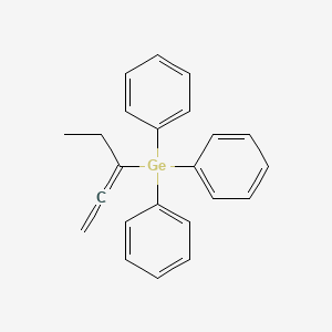 (Penta-1,2-dien-3-yl)(triphenyl)germane