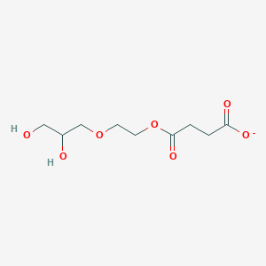 4-[2-(2,3-Dihydroxypropoxy)ethoxy]-4-oxobutanoate