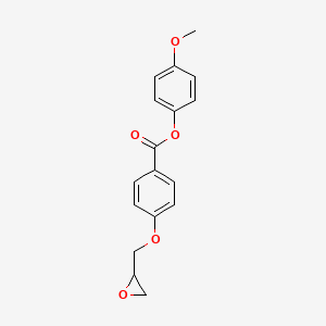 4-Methoxyphenyl 4-[(oxiran-2-yl)methoxy]benzoate