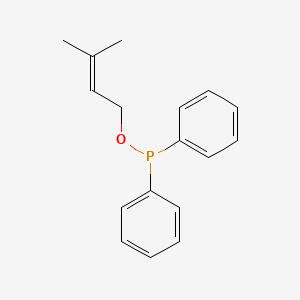 3-Methylbut-2-en-1-yl diphenylphosphinite