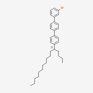 1-Bromo-3-[4-(4-hexadecan-5-ylphenyl)phenyl]benzene