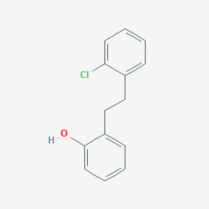 B15425902 Phenol, 2-[2-(2-chlorophenyl)ethyl]- CAS No. 107776-75-0