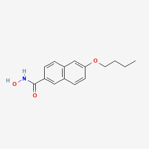 6-Butoxy-N-hydroxynaphthalene-2-carboxamide