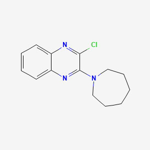 2-(Azepan-1-yl)-3-chloroquinoxaline