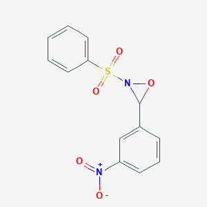 Oxaziridine, 3-(3-nitrophenyl)-2-(phenylsulfonyl)-