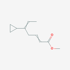 Methyl 5-cyclopropylhepta-2,5-dienoate