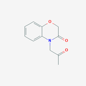 2H-1,4-Benzoxazin-3(4H)-one, 4-(2-oxopropyl)-