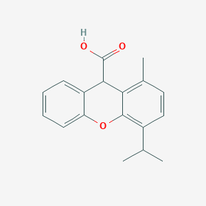 1-methyl-4-propan-2-yl-9H-xanthene-9-carboxylic acid