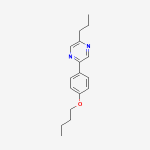 2-(4-Butoxyphenyl)-5-propylpyrazine