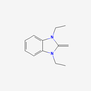 1,3-diethyl-2-methylidene-2,3-dihydro-1H-benzimidazole