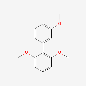 molecular formula C15H16O3 B15426354 1,1'-Biphenyl, 2,3',6-trimethoxy- CAS No. 95742-32-8