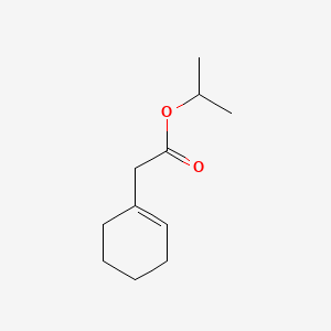 1-Cyclohexene-1-acetic acid, 1-methylethyl ester