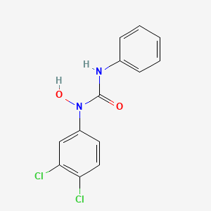 molecular formula C13H10Cl2N2O2 B15426609 1-(3,4-Dichlorophenyl)-1-hydroxy-3-phenylurea 