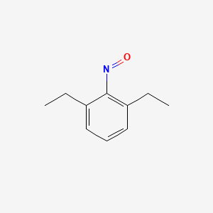 molecular formula C10H13NO B15426652 2,6-Diethylnitrosobenzene CAS No. 99766-47-9