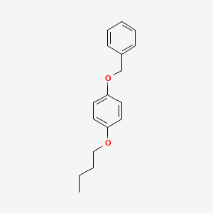 molecular formula C17H20O2 B15426781 1-(Benzyloxy)-4-butoxybenzene CAS No. 90784-32-0