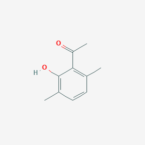 molecular formula C10H12O2 B15426865 1-(2-Hydroxy-3,6-dimethylphenyl)ethan-1-one CAS No. 90743-02-5