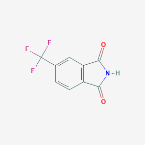 molecular formula C9H4F3NO2 B154270 5-(三氟甲基)异吲哚啉-1,3-二酮 CAS No. 1997-41-7