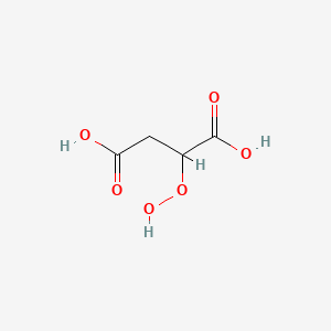 2-Hydroperoxybutanedioic acid