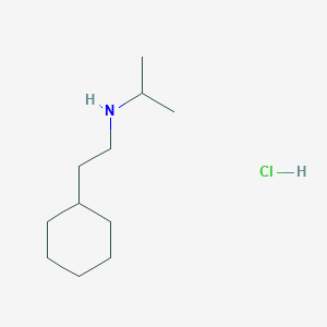 N-(2-cyclohexylethyl)propan-2-amine;hydrochloride