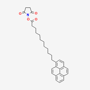 1-{[12-(Pyren-1-yl)dodecanoyl]oxy}pyrrolidine-2,5-dione