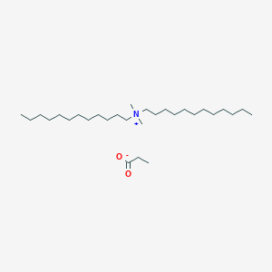 N-Dodecyl-N,N-dimethyldodecan-1-aminium propanoate