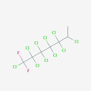 1,2,2,3,3,4,4,5,5,6-Decachloro-1,1-difluoroheptane