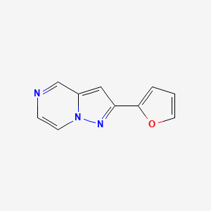 2-(Furan-2-yl)pyrazolo[1,5-a]pyrazine