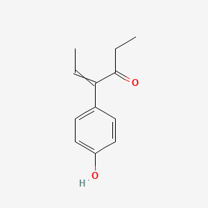 4-(4-Hydroxyphenyl)hex-4-en-3-one