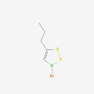 3-Bromo-5-propyl-3H-1,2,3-dithiaborole