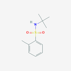 Benzenesulfonamide, N-(1,1-dimethylethyl)-2-methyl-