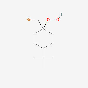 1-(Bromomethyl)-4-tert-butylcyclohexane-1-peroxol