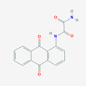 N~1~-(9,10-Dioxo-9,10-dihydroanthracen-1-yl)ethanediamide