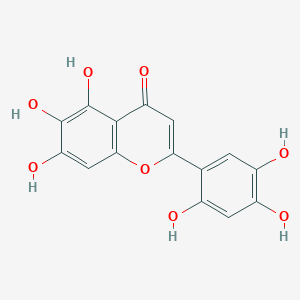 5,6,7-Trihydroxy-2-(2,4,5-trihydroxyphenyl)-4H-1-benzopyran-4-one