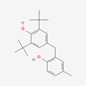 Phenol, 2,6-bis(1,1-dimethylethyl)-4-[(2-hydroxy-5-methylphenyl)methyl]-